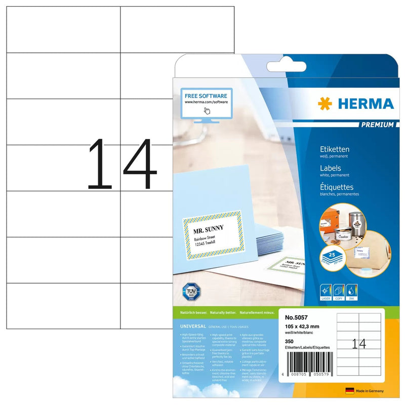 Herma 5057 Label Printer Self-adhesive