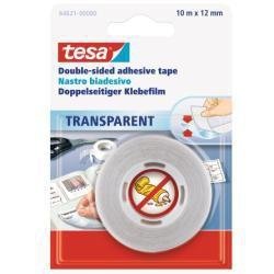Tesa Tape Adhesiva Double Cara 10M 12MM Transparent — image 1