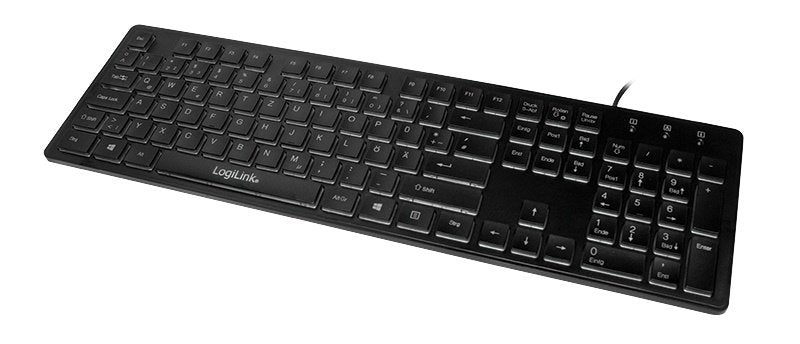 Logilink Beleuchtete Keyboard LED Regenbogenbeleuchtung