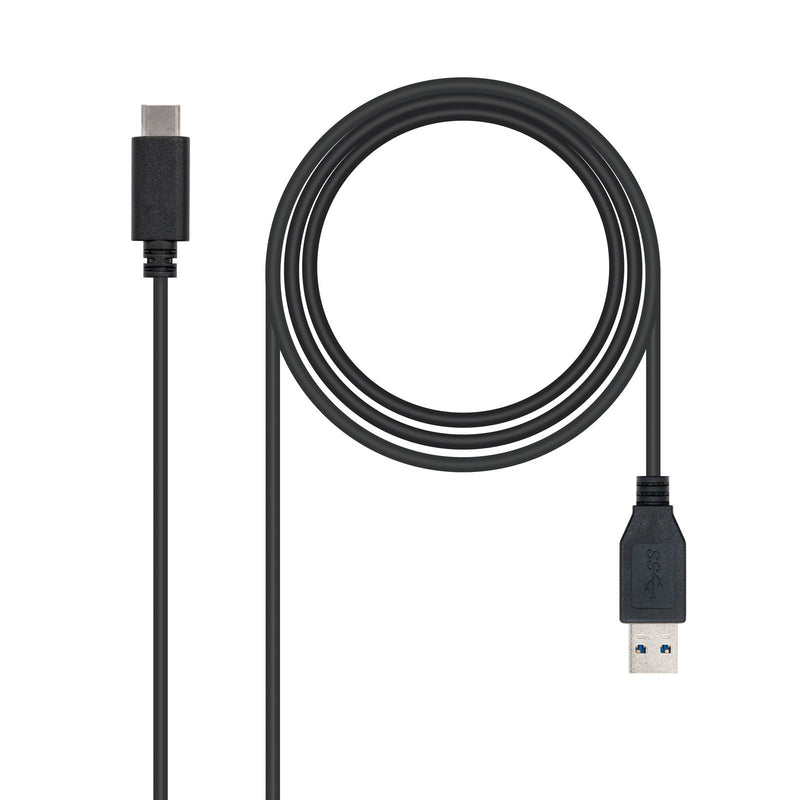 Nanocable USB Cable -c 3.1 Gen 2 10Gbps Male a USB-A Male 1M