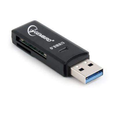 Gembird Card Reader External USB 3.0 SD Sdhc Sdxc Black UHB-CR3-01 — image 1