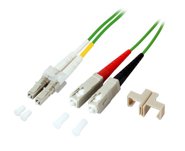 Efb Duplex Network Cable Lc-sc OM5 5M Lszh 2MM Limettengrn