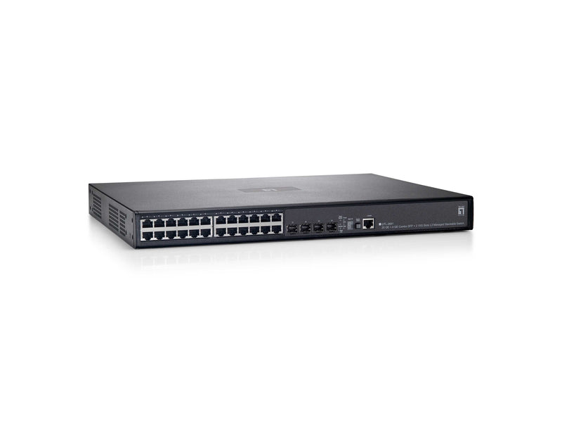 Levelone Switch 24X Ge GTL-2691 2XGE 4XGSFP 19
