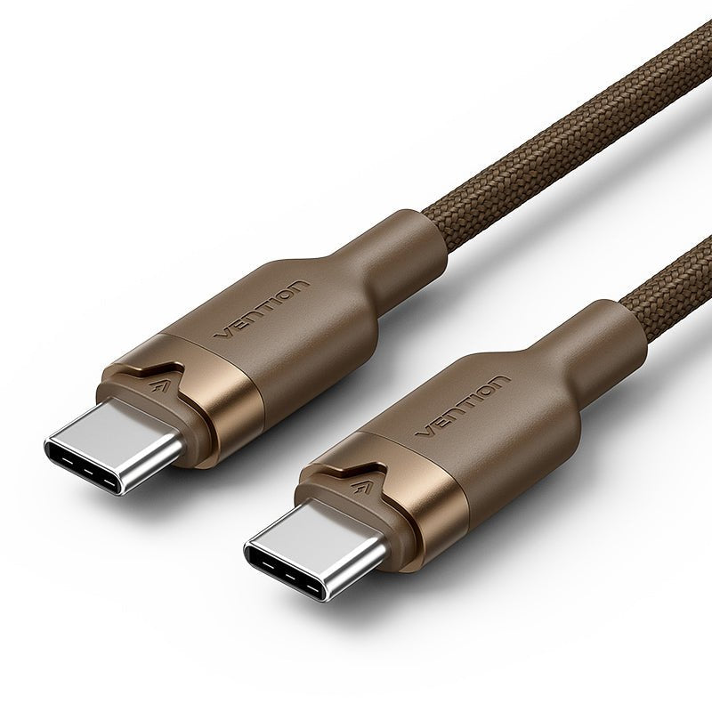 Vention USB Cable -c - Power Up To 60W - Length 1M - Housing Aluminium - Recubrimiento Nailon Trenzado -