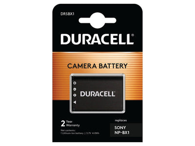 Duracell Digital Camera Battery 3.7V 1090MAH Sony NP-BX1 DRSBX1 — image 1