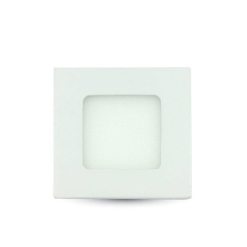 Panel LED Slim V-tac Square 84*84*12MM Light Calida 3W25W 210LM C Transf L6295