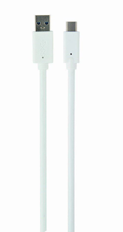 Gembird USB 3.0 Cable To Type-c (am/Cm), 1M, White — image 1