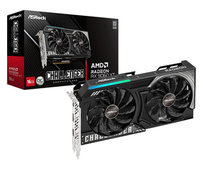 Asrock Graphics Card RX9060XT Cl 16GO 16GB DDR6 HDMI 2XDP — image 1