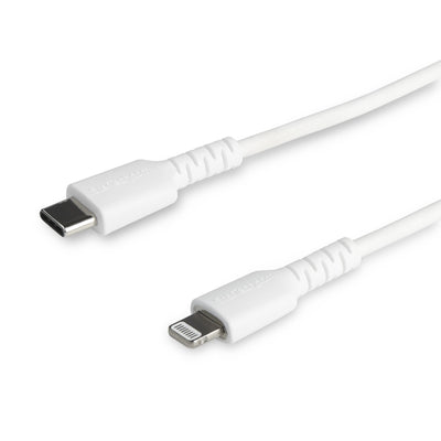 StarTech.com Cable 2M Lightning a USB-C - Certificado Mfi - Adapter USB Type-c - White USB C, Lightning, 2M, M — image 1