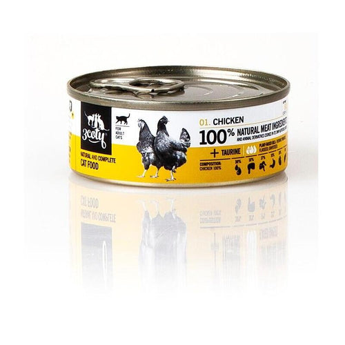 3COTY Chicken - Comida Húmeda Gatos - 80G — image 1