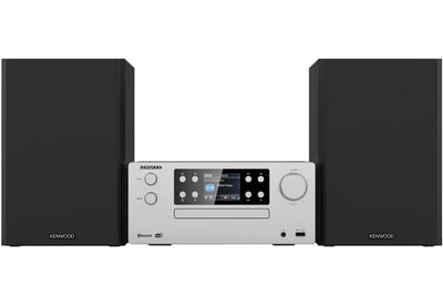 Kenwood M-925DAB-S Micro Hifi-symem With Dab +, Bluetooth, USB And Cd Silver — image 1