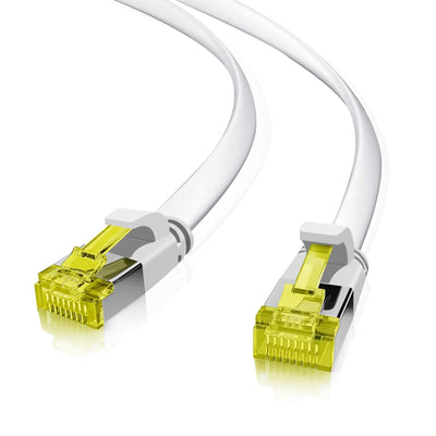 Helos Ultraplano Network Cable U/FTP CAT.6A White 5,0M — image 1