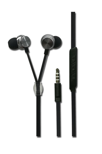 2GO Headphones Stereo Internos Luxury - Antracita Estilo Zipper — image 1