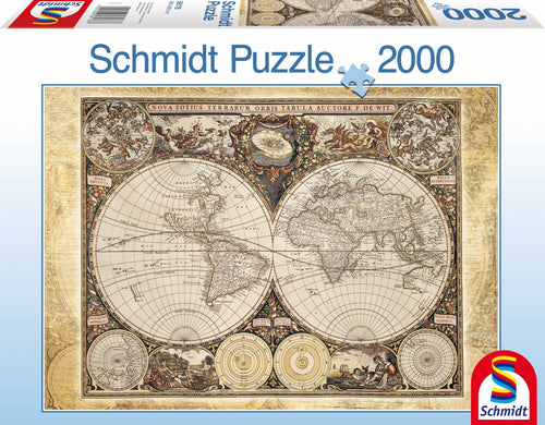 Schmidt Spiele Puzzle Mapa Mundo Histórico 58178 — image 1