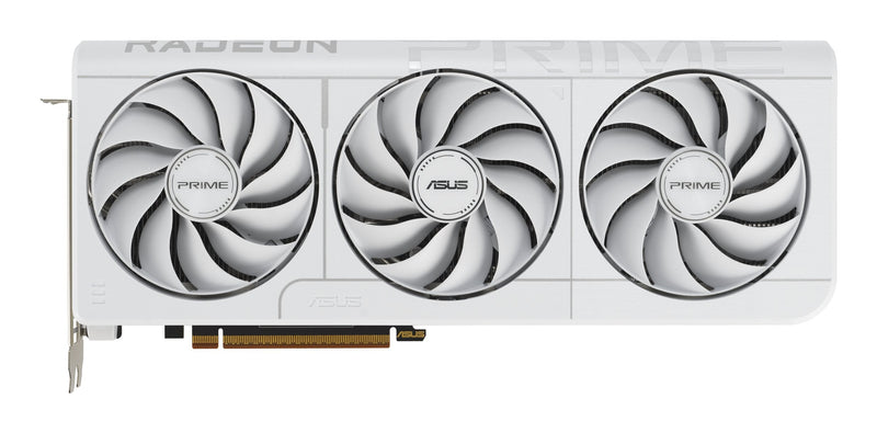 ASUS Graphics Card Prime -RX9070XT-O16G-WHITE AMD Radeon Rx 9070 Xt 16GB GDDR6