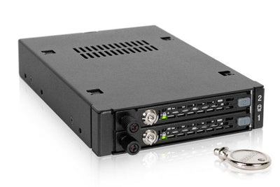 Icy Dock MB492SKL-B Panel Bahía Hard Drive Black — image 1