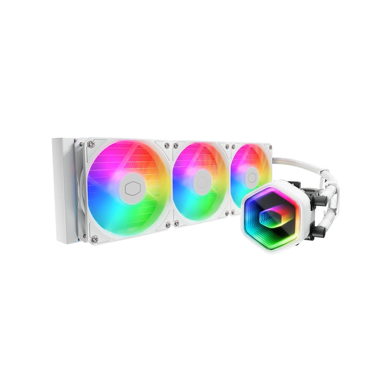 Refrigerador Liquido CPU Chlodzenie Wodne Masterliquid 360 Core Ii ARGB White MLW-D36M-A18PA-RW