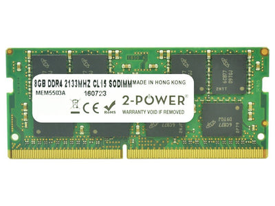 2-POWER Memory SODIMM 8GB DDR4 2133MHZ CL15 SODIMM 2P-03X7049 — image 1