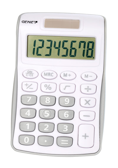 Genie 120 S Calculator Bolsillo Screen Calculator Grey White — image 1