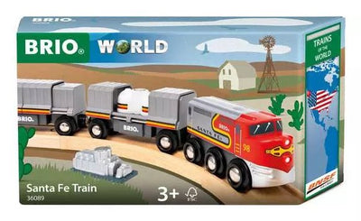 Brio World Tren Mundial Santa Fe, Vehículo Toy Trenes Mundo 63608900 — image 1