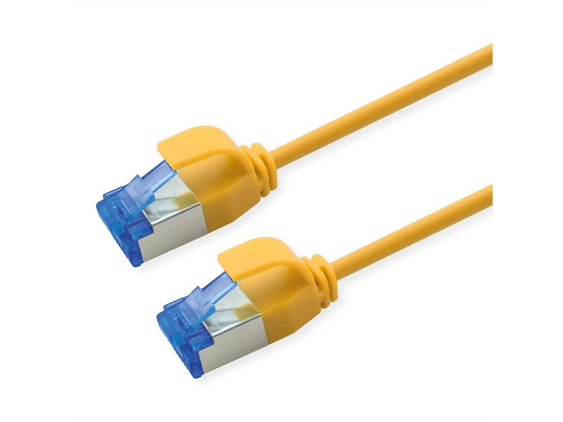 Roline Network Cable CAT.6A (class Ea) S FTP (pimf), Lsoh, PoE, Amarillo 0,3M