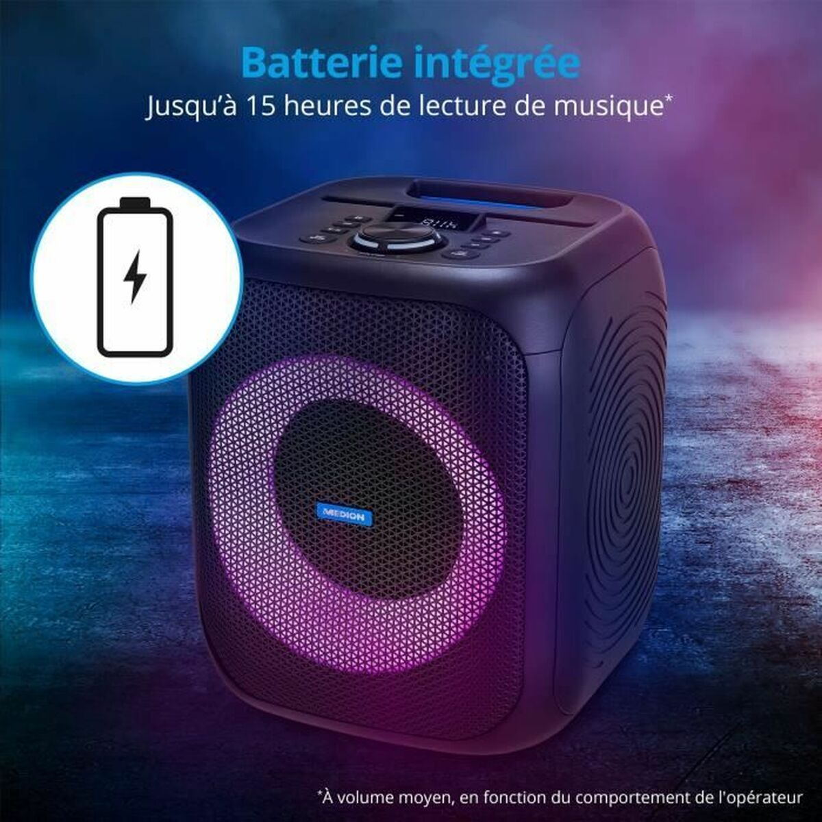 Medion Portable Bluetooth Speakers Medion Black 50 W