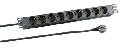 EFB Elektronik EK631DE.1 Base Múltiple 2M 9 Salidas AC Indoor Black — image 1