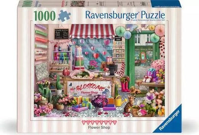 Ravensburger Puzzle Der Kleine Blumenladen (1000 Teile) 12001727 — image 1