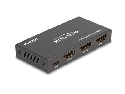 Delock HDMI Switch 2 X HDMI In a 1 X HDMI Out 8K 60 HZ — image 1