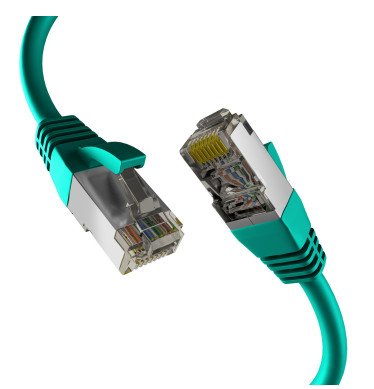 Efb CAT.8.1 Green 0,25M RJ45 Network Cable S FTP Pimf — image 1