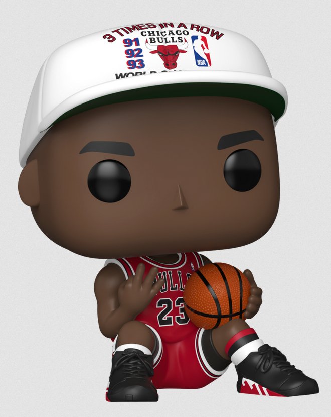 Figure Pop Nba Chicago Bulls Michael Jordan 3 Times In a Row