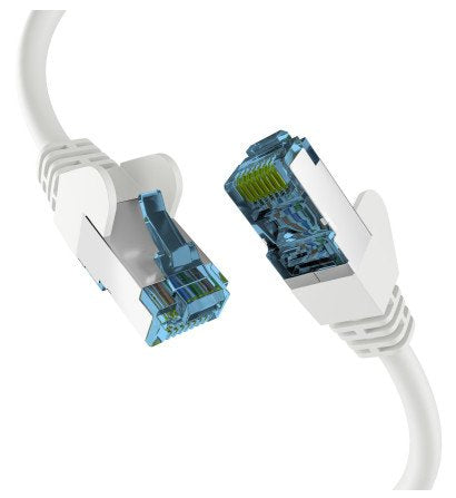 Efb RJ45 Network Cable With CAT.7 Rohcable White 10M