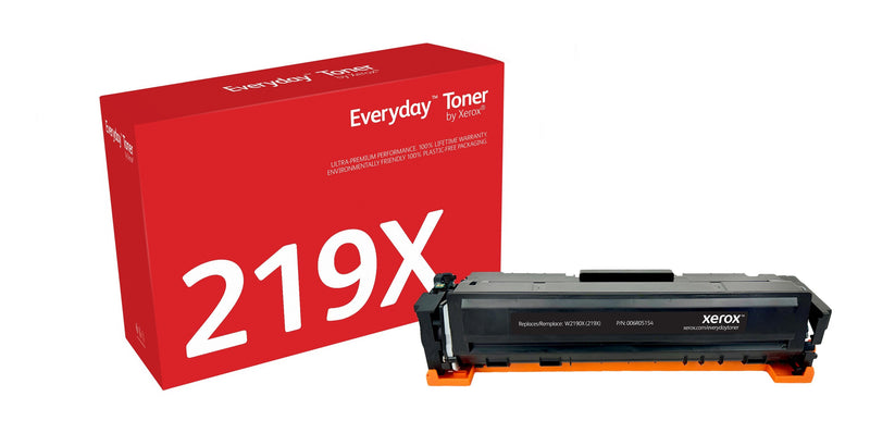 Xerox Everyday Toner Replaces Black HP 219X W2190X Aprox. 3200 Copias