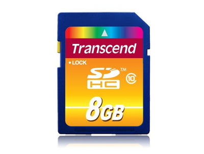 Transcend Secure Digital 8GB SD Hc 10 30MB/S — image 1