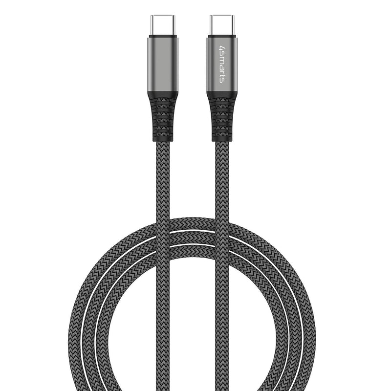4SMARTS Cable Premiumcord 100W USB-C - USB-C 3M Black