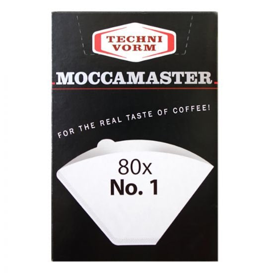 Moccamaster Filters Paper No. 1, 80 Units