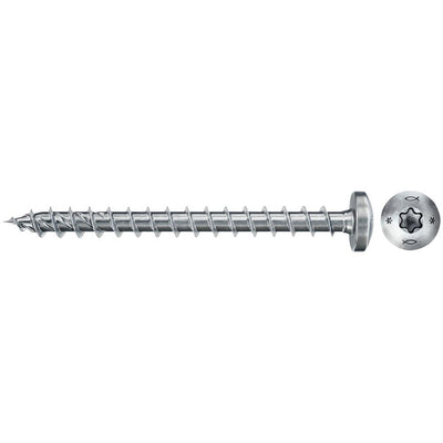 Fischer Screws Power-fast Ii Fpf Ii 4,0X40 Mm - 200 Pieces (670239) Cabeza Plana + Rosca Full Torx — image 1
