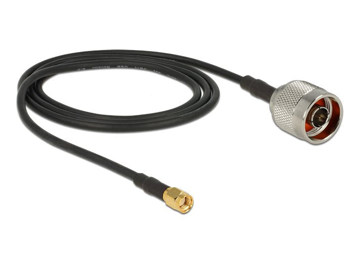 Delock 88938 Antenna Cable N Plug Rp-sma Plug CFD200 1M Low Loss