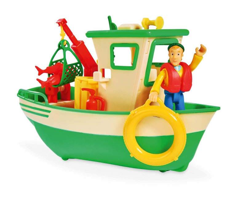 Simba Barco Pesquero Sam Charlie Bombero With Figure Vehículo Toy 109252574