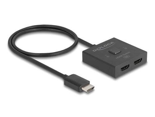 Delock 18901 HDMI Switch 2A 1 Bidireccional 8K — image 1