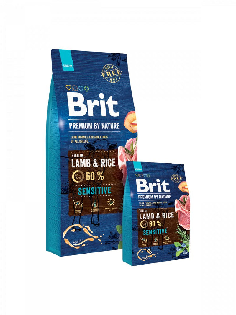 Brit Feed Premium By Nature Sensitive Lamb (15KG )