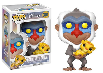 Funko Pop Rey Leon Rafiki With Simba — image 1