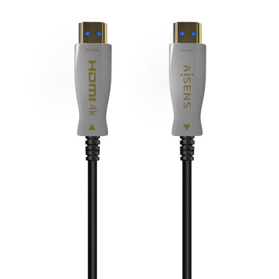 Aisens HDMI Cable V2.0 Aoc Premium High Speed / Hec 4K@60HZ 4:4:4 18Gbps - a/m-a/M - 100M - Black — image 1