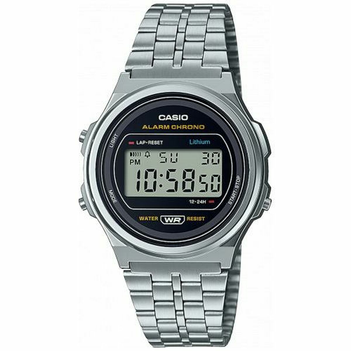 Casio Unisex Watch Casio A171We-1Aef Silver