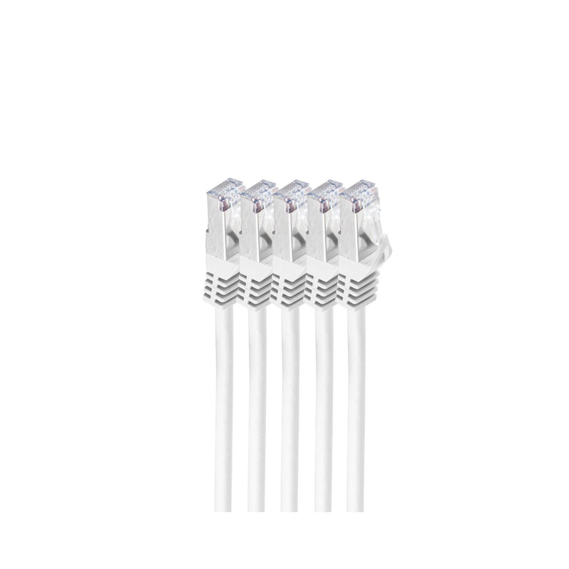 Shiverpeaks RJ45 Network Cable S FTP, CAT.7 VE5, 3M White