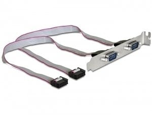 Delock Slot 2 Ports Serie Paso 2.54 — image 1