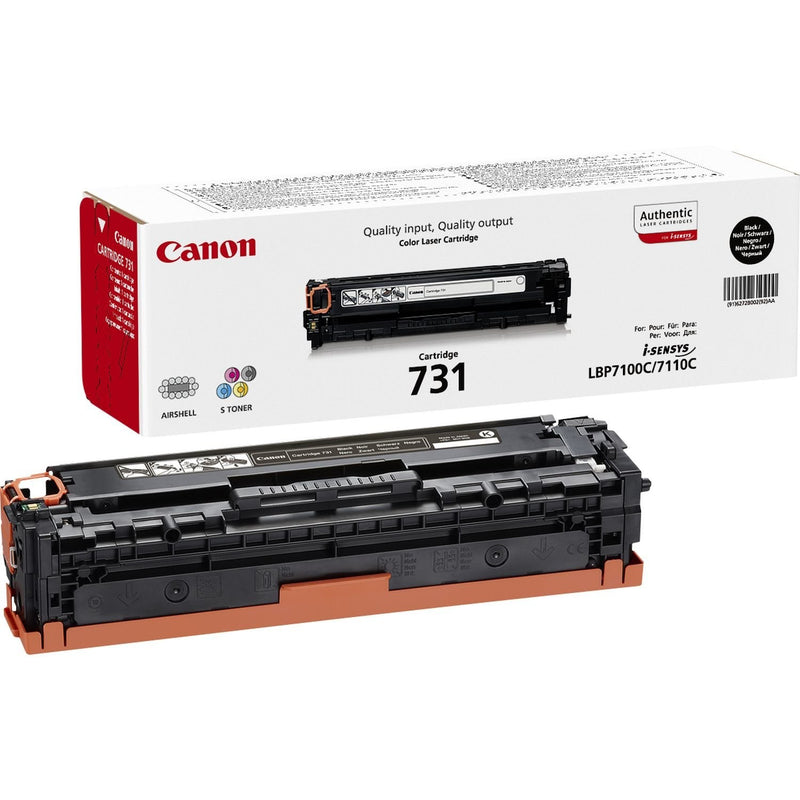 Canon Genuine Toner 731 Bk Black I-sensys LBP7100CN, LBP7110CW, MF623CN, MF628CW, MF8230CN, MF8280CW