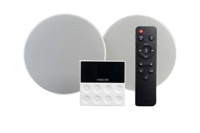 Fonestar Speakers Ks-wall Ampli Wall 2 Speakers Bluetooth USB Fm Aux — image 1