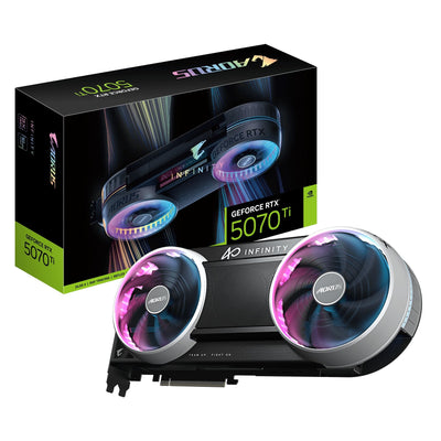 Gigabyte Graphics Card Aorus GeForce Rtx 5070 Ti Infinity 16GB GDDR7 Reflex 2 Rtx Ai DLSS4.5 — image 1