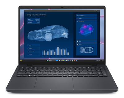 Dell Laptop Pro Max. 16 MC16255 Copilot + PC Ai PC AMD Ryzen Ai 7 Pro 350 / Up To 5GHZ Win 11 Pro Rtx Pro 1000 — image 1